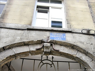 Plaque Impasse Vanhoeter