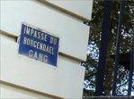 Plaque Impasse du Borgendael -- 18/08/09