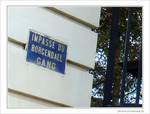 Plaque Impasse du Borgendael -- 18/08/09