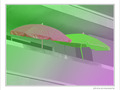 Ombre sur terrasse en vert et mauve -- 09/07/09
