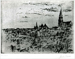 Panorama à Schaerbeek en 1980