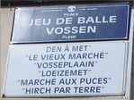 Plaque Place du Vieux March� -- 04/06/09