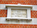 Plaque Rue des Toxandres -- 27/11/08