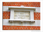 Plaque Rue des Toxandres -- 27/11/08
