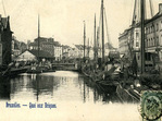 Quai aux Briques�: En 1902 et en 2007 -- 08/02/07